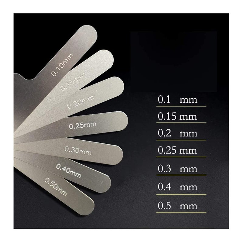 Smiledt Dental Interproximal Reduction (IPR) Gauge Measure Tooth Gap Stainless Steel Reciprocating IPR System Orthodontic - Image 3